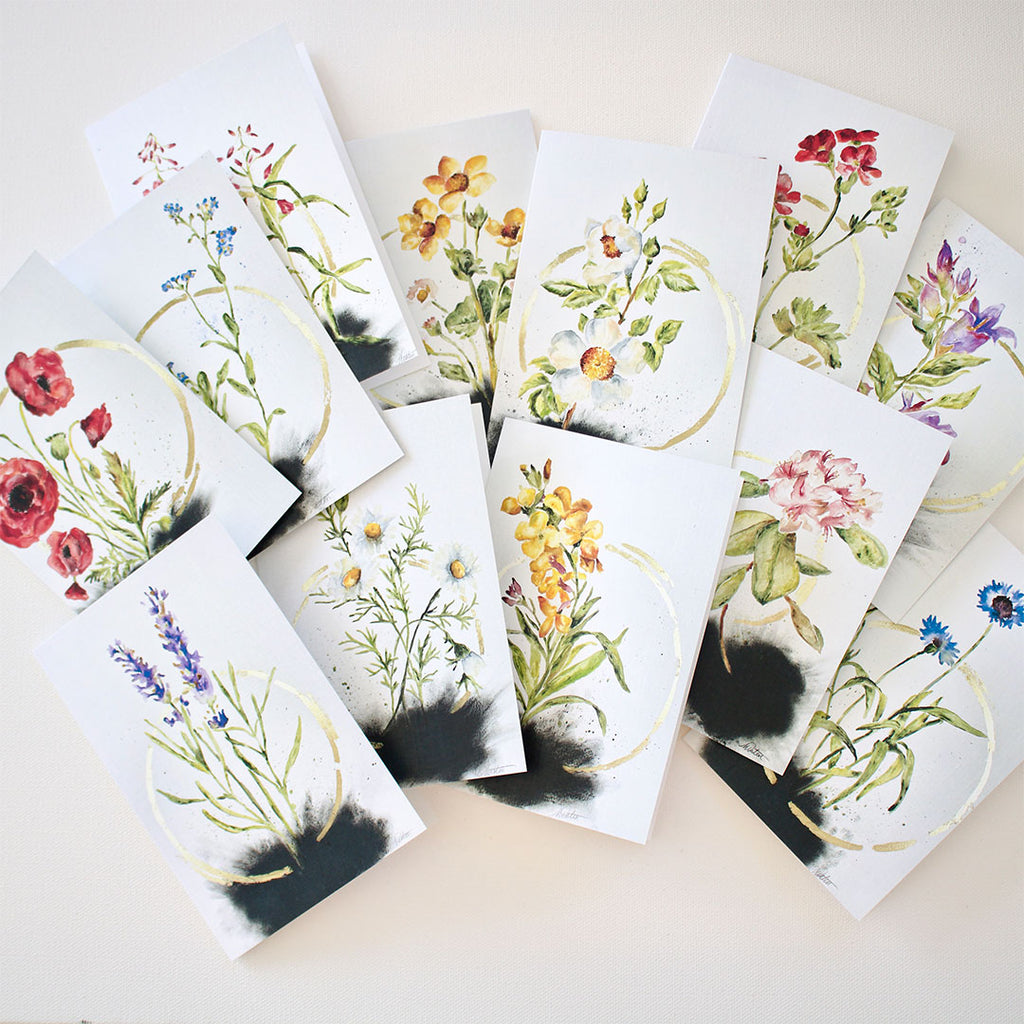 "Beauty for Ashes" Note Cards - Assorted Set of 12