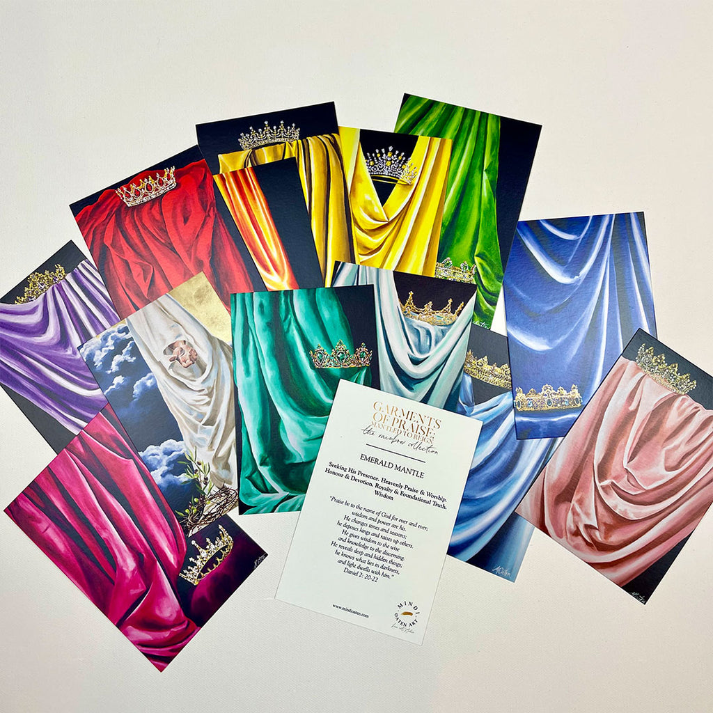 'Garments of Praise' Colour Card Set | 4" x 6" - set of 13