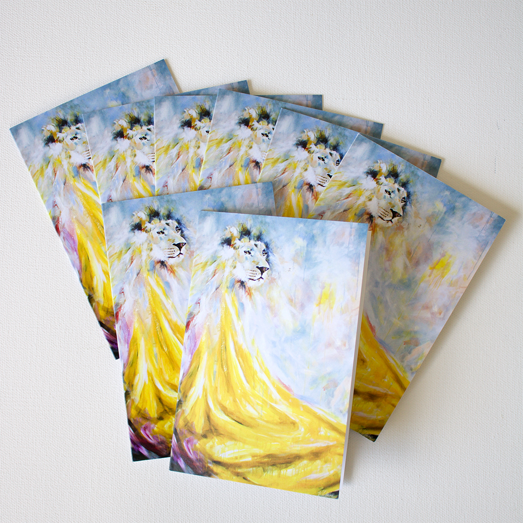 "The Lion" Note Cards - Set of 8