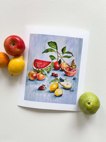 Maturity | Art reflecting Spiritual Fruit & Maturity article by Mindi Oaten on Mindi Oaten Art – Christian reflections and prophetic insight from Mindi Oaten's art journey.