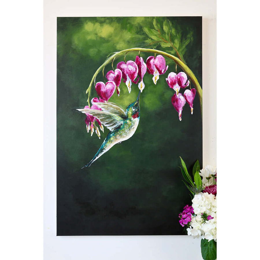 
New Painting | The Hummingbird Pause, Selah
