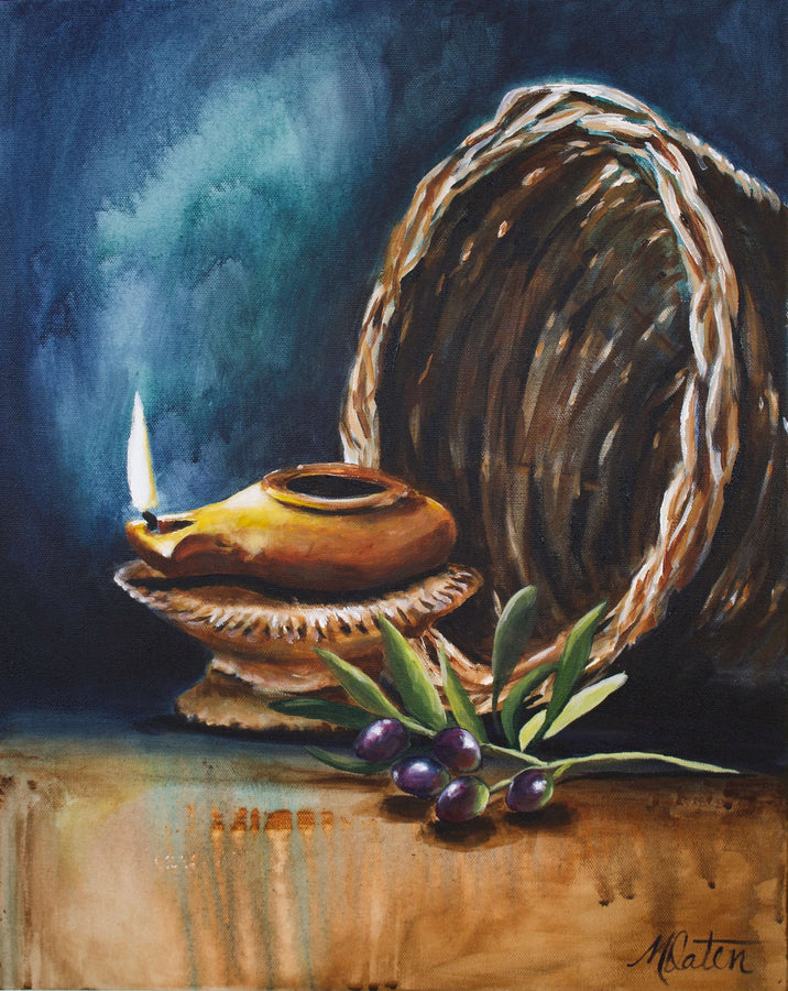 
"A Lamp on a Stand"