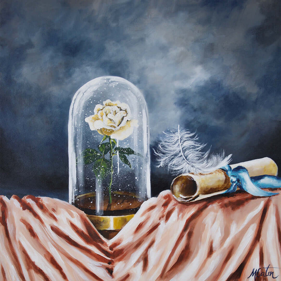 
Stay in the Snow | 20" x 20" acrylic on canvas