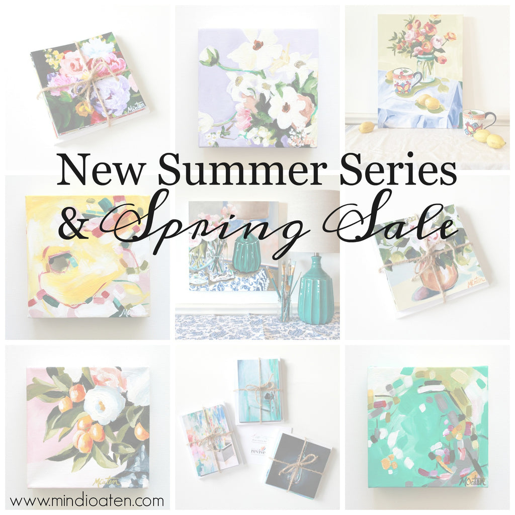 New Summer Art Series & Spring Sale | Now Available