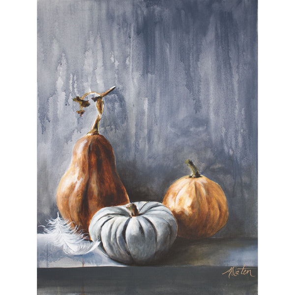 "Autumn's Fruit" 18 x 24 inches acrylic painting on canvas