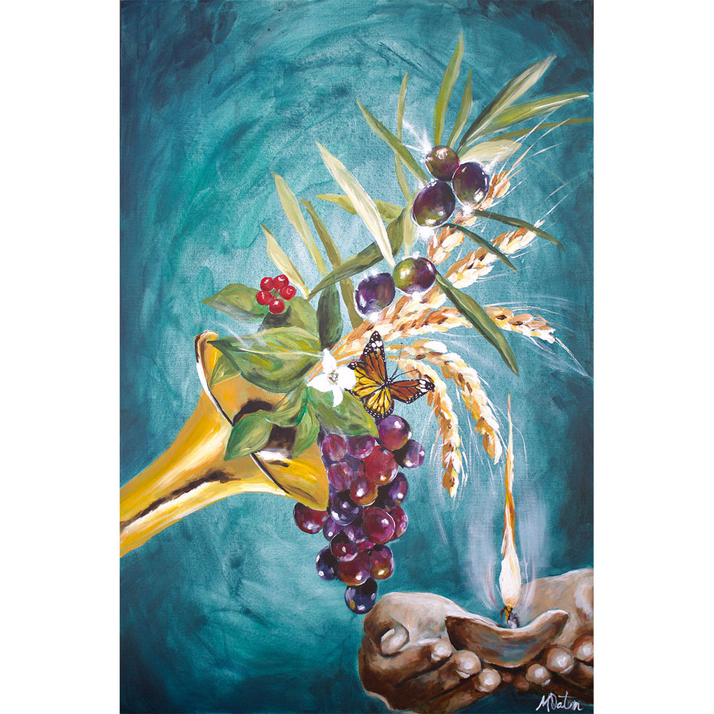 Grain, New Wine & Oil - Fine Art Print