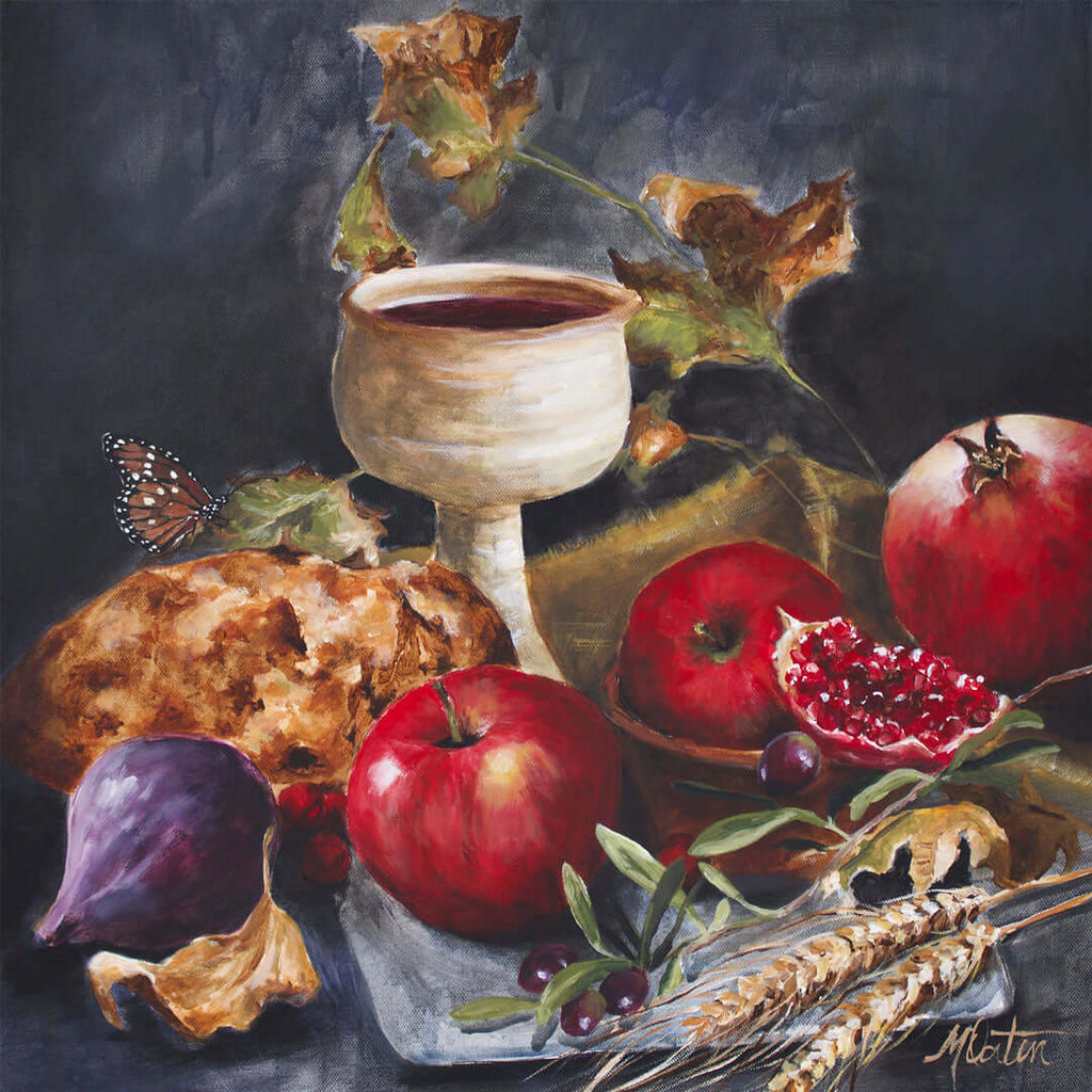 At the Table - Fine Art Print by Mindi Oaten