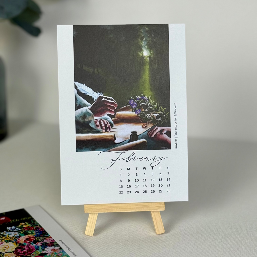 2026 Calendar - "Bible Art" Collection