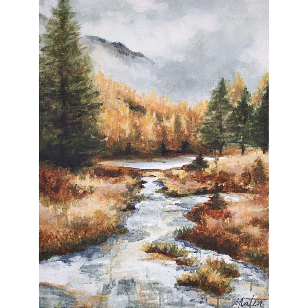 Reflecting Autumn's Splendor - Fine Art Print