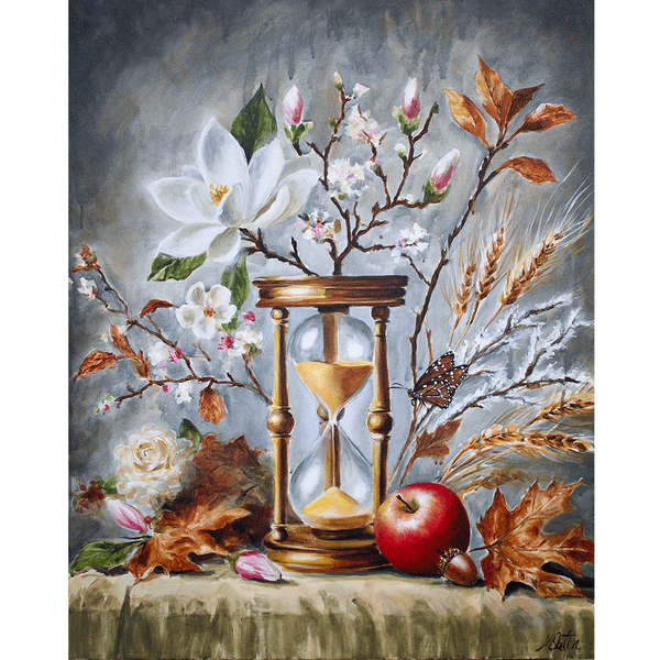 A Time for Everything - Fine Art Print by Mindi Oaten – Christian Prophetic Acrylic Painting featuring Fine Art Print, inspired by Scripture and spiritual themes.
