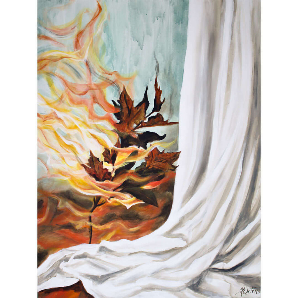 All Consuming Fire - Fine Art Print by Mindi Oaten