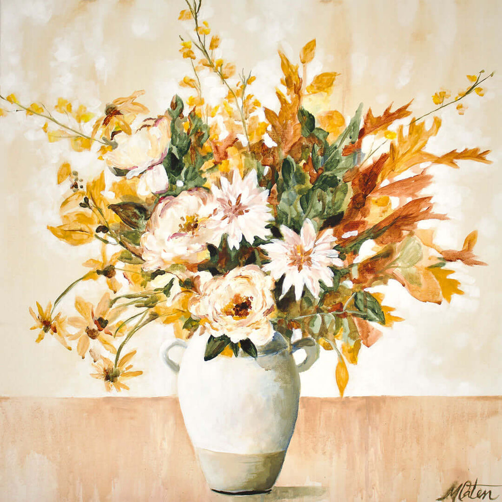 Golden Arrangement - Fine Art Print by Mindi Oaten