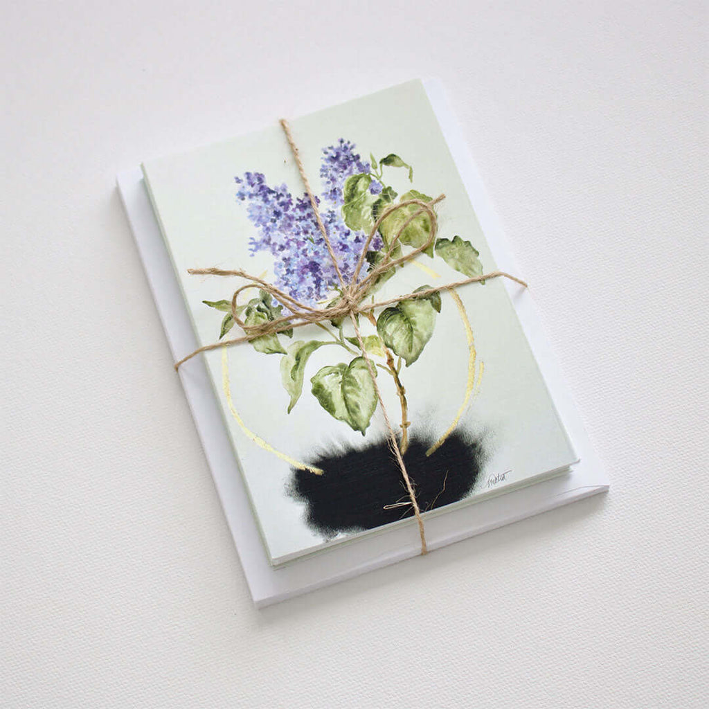"Beauty for Ashes no. 2" Note Cards - Assorted Set of 12 by Mindi Oaten