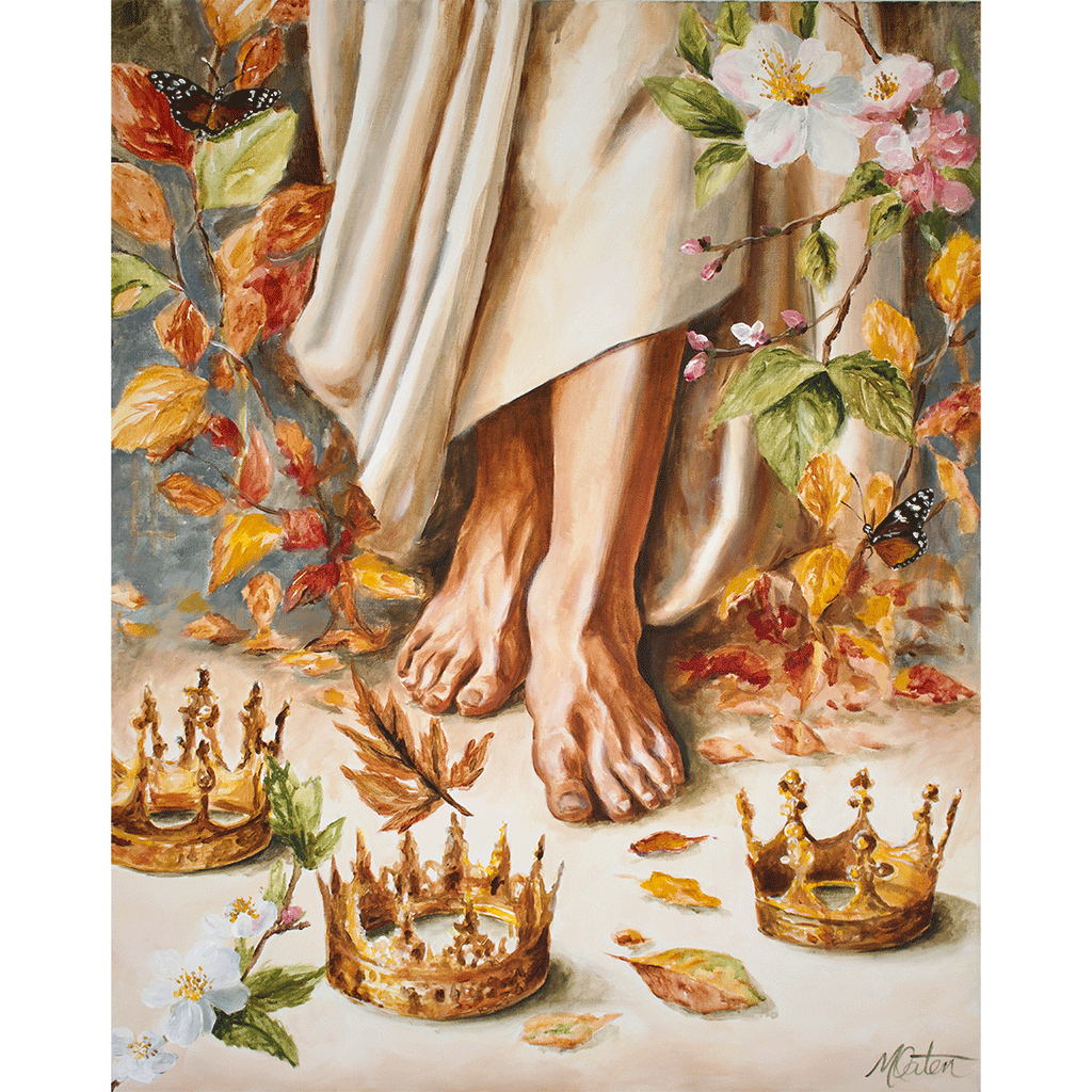 Crown Him Worthy - Fine Art Print by Mindi Oaten