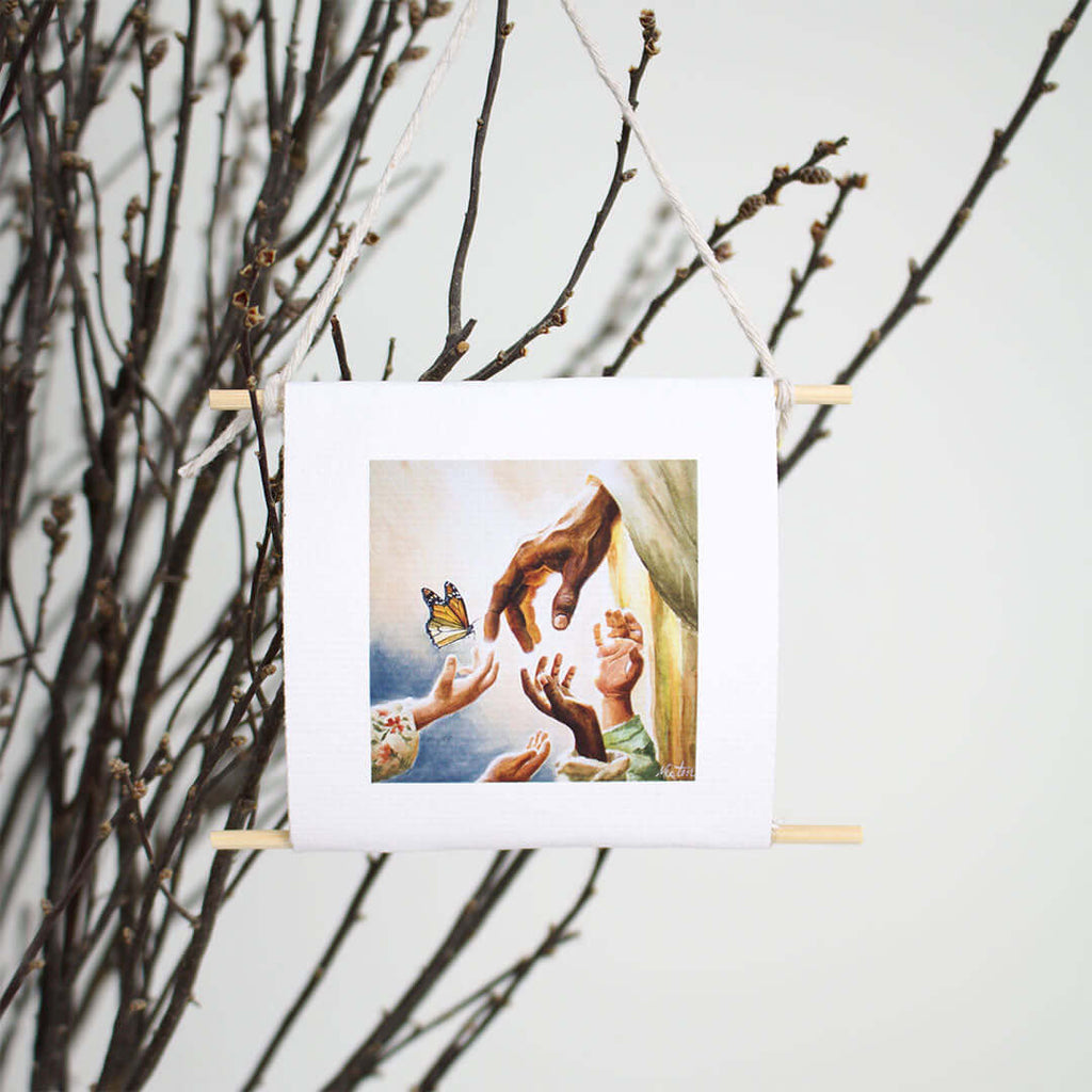 "Let the Little Children Come" - mini collectible by Mindi Oaten