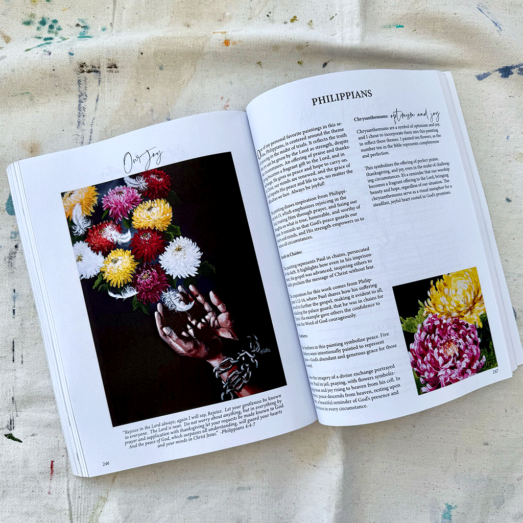 "Along the Garden Path: the Artist's Notes" - painting the New Testament