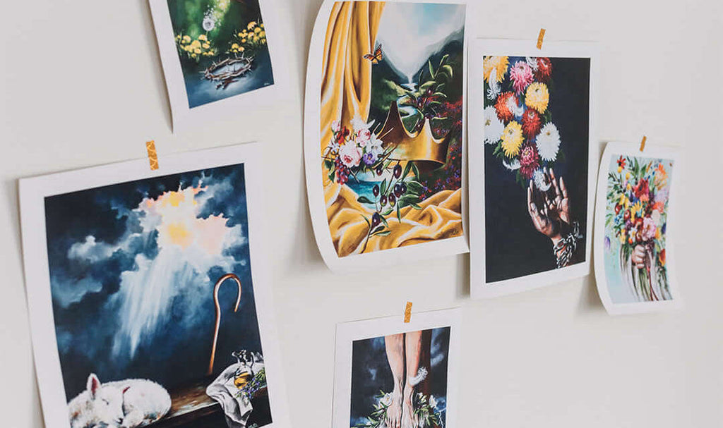 
The Bible in Art 66-book collection by Mindi Oaten — Printable Church Exhibition