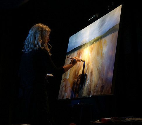 Here We Go - Fine Art Print - Prophetic Christian Fine Art by Mindi Oaten Art 