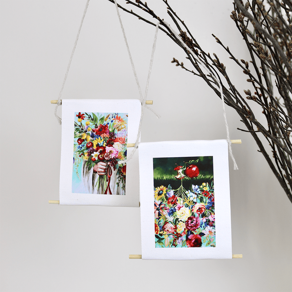 "Genesis & Revelation" - mini collectible | set of 2 by Mindi Oaten