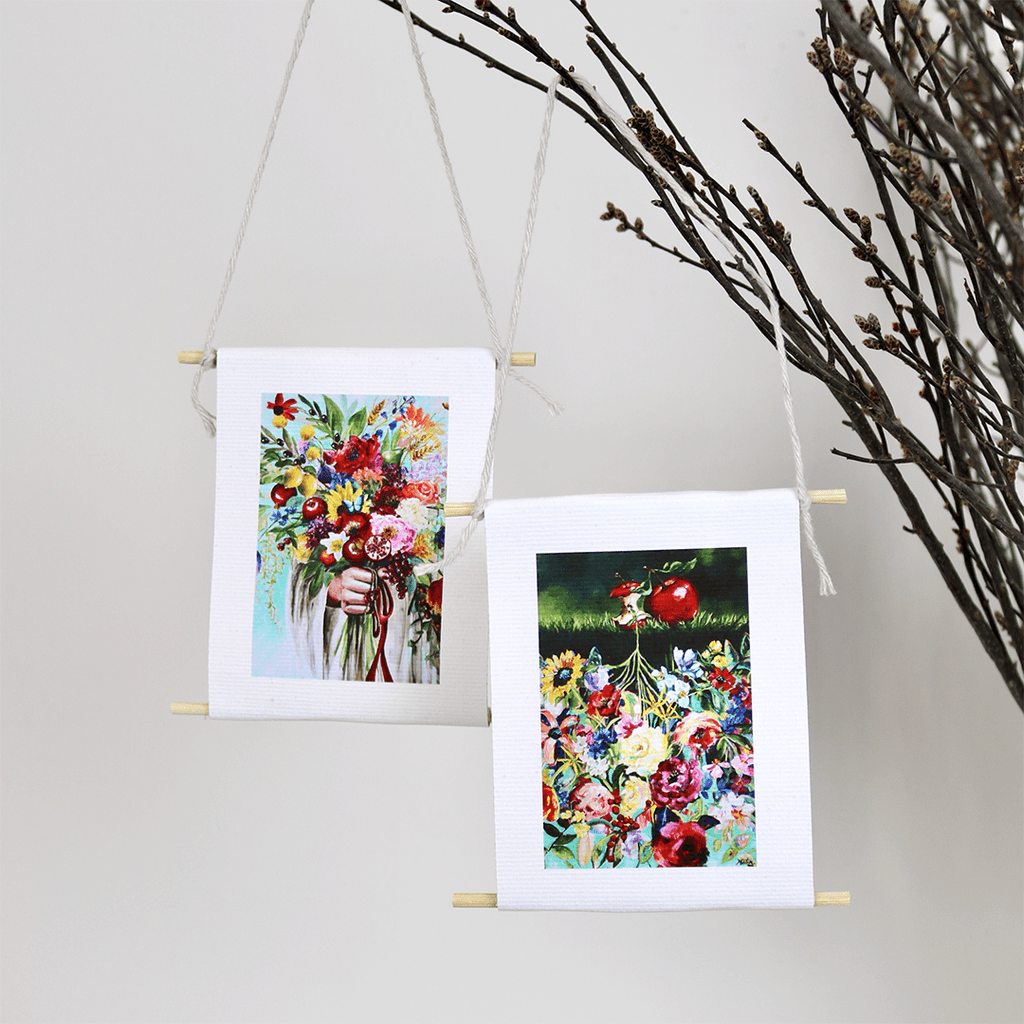 "Genesis & Revelation" - mini collectible | set of 2 by Mindi Oaten