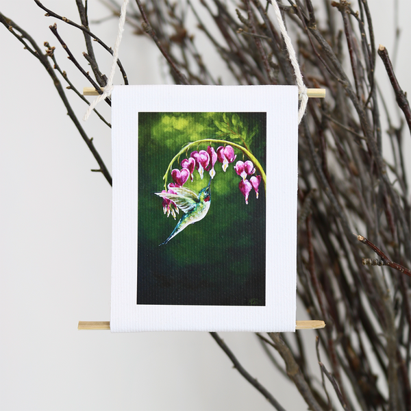 "The Hummingbird Pause" - mini collectible