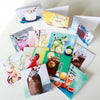 "Mason Jar Drinks" Assorted Note Cards - Set of 12 by Mindi Oaten – Christian Prophetic Acrylic Painting featuring , inspired by Scripture and spiritual themes.