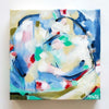 "Breezy" 10 x 10 inches acrylic painting on canvas by Mindi Oaten