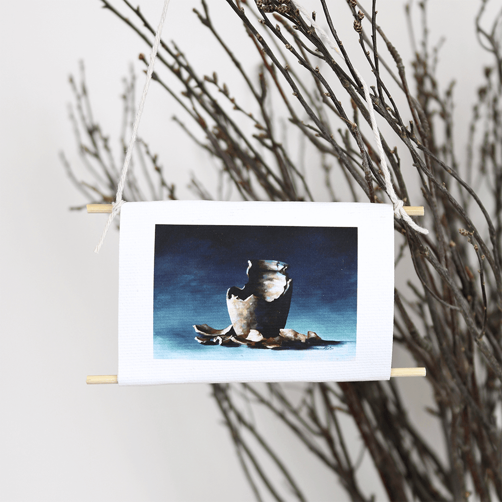 "Brokenness" - mini collectible by Mindi Oaten