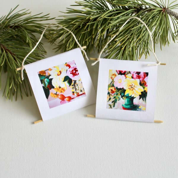"Cheerful & Sweet" - mini collectible | set of 2 by Mindi Oaten