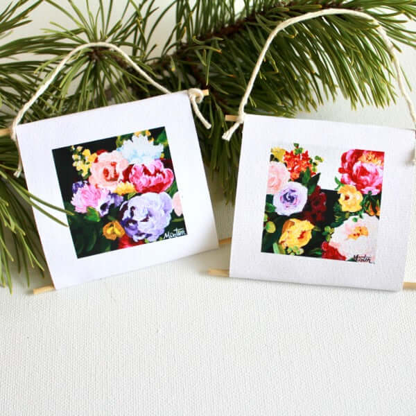 "Pop of Colour" - mini collectible | set of 2 by Mindi Oaten