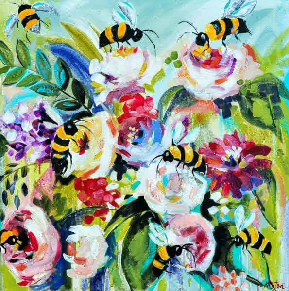 Cross-Pollination - Fine Art Print by Mindi Oaten
