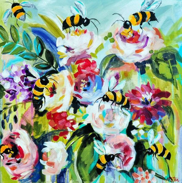 Cross-Pollination - Fine Art Print - Prophetic Christian Fine Art by Mindi Oaten Art 