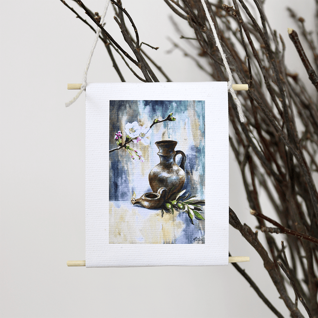 "The Extra Oil" - mini collectible by Mindi Oaten