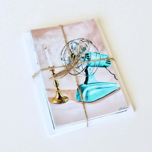 "Fan the Flame" Assorted Note Cards - Set of 12 by Mindi Oaten