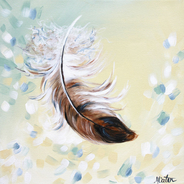 Floating Feather - Fine Art Print