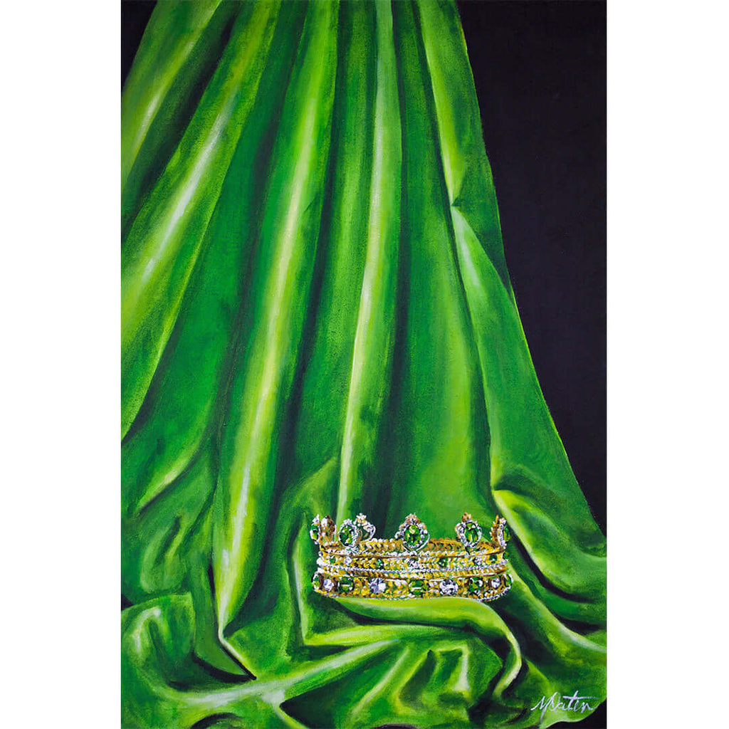 Green Mantle - Fine Art Print by Mindi Oaten