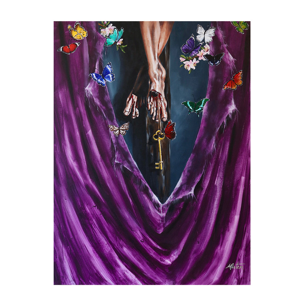 Hebrews | Our High Priest - Prophetic Christian Fine Art by Mindi Oaten Art 