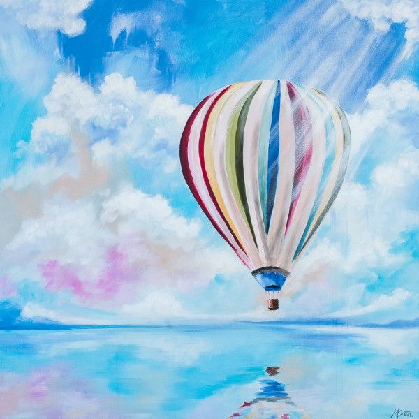 Hope Rising - Fine Art Print - Prophetic Christian Fine Art by Mindi Oaten Art 