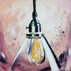 "Illuminate 1" 10 x 10 inches acrylic painting on canvas by Mindi Oaten – Christian Prophetic Acrylic Painting featuring Painting, inspired by Scripture and spiritual themes.
