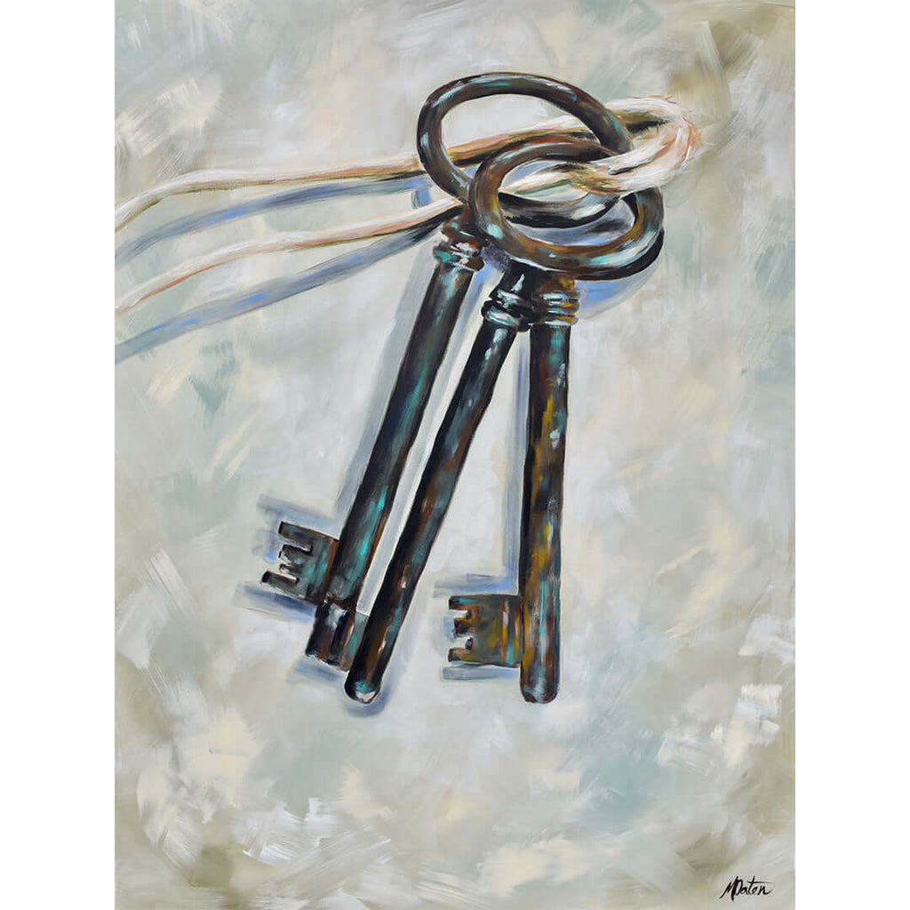 Keys of Authority - Fine Art Print by Mindi Oaten