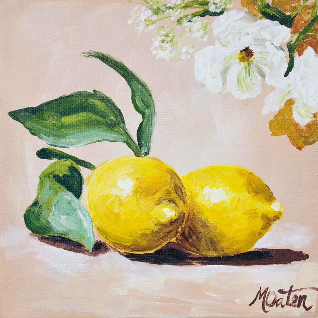Lemon Glow - Fine Art Print by Mindi Oaten