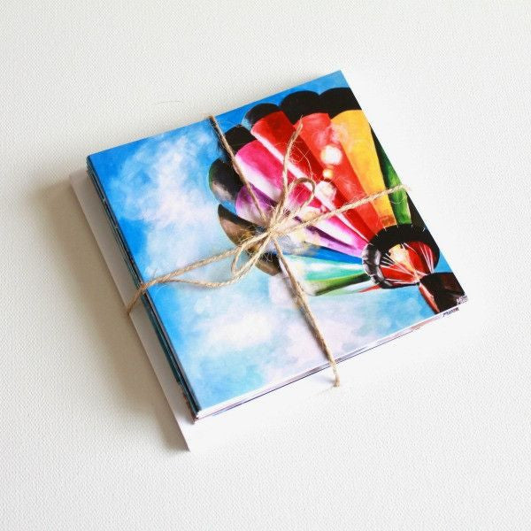 "Lift Off" Assorted Note Cards - Set of 13 - Prophetic Christian Fine Art by Mindi Oaten Art 