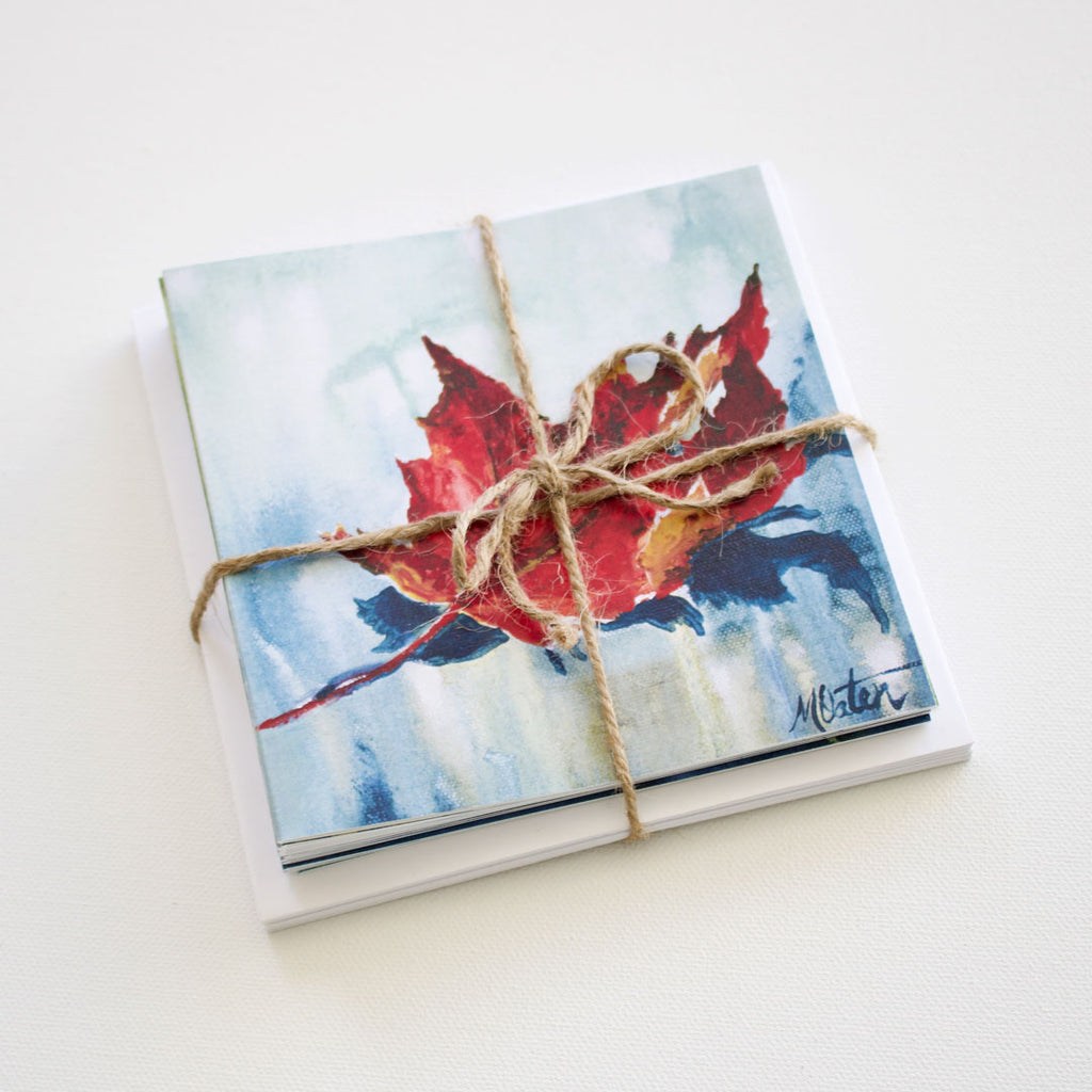 "Mini Maples" Note Cards - Assorted Set of 13