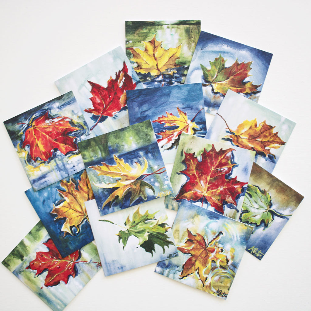 "Mini Maples" Note Cards - Assorted Set of 13