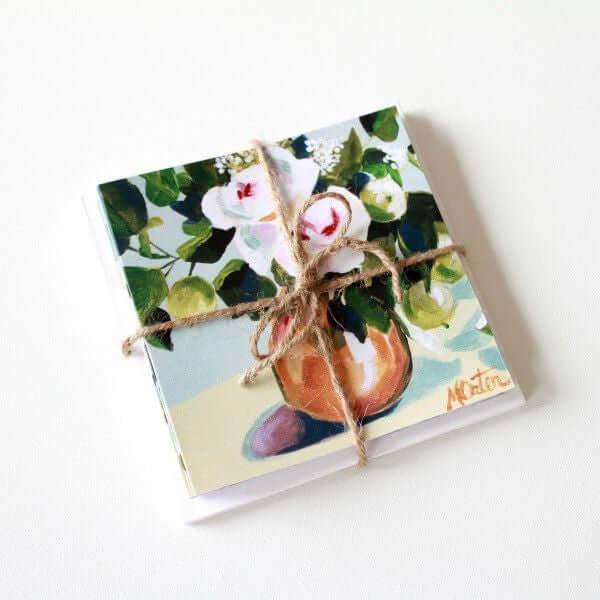 "On the Soft Side" Assorted Note Cards - Set of 12 by Mindi Oaten