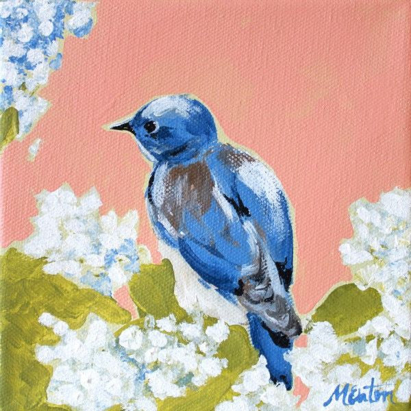 Peach Echo - Fine Art Print - Prophetic Christian Fine Art by Mindi Oaten Art 