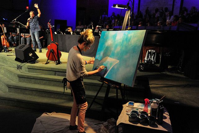 Plunge In - Fine Art Print - Prophetic Christian Fine Art by Mindi Oaten Art 