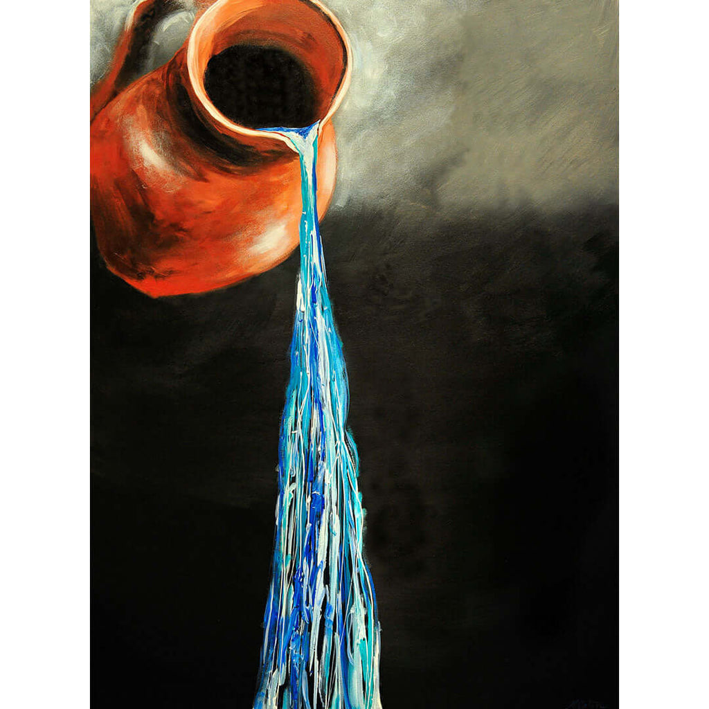 Pouring Out - Fine Art Print by Mindi Oaten