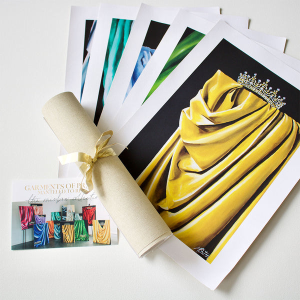 'Garments of Praise' Box Set | 8" x 12" Canvas - Fine Art Print