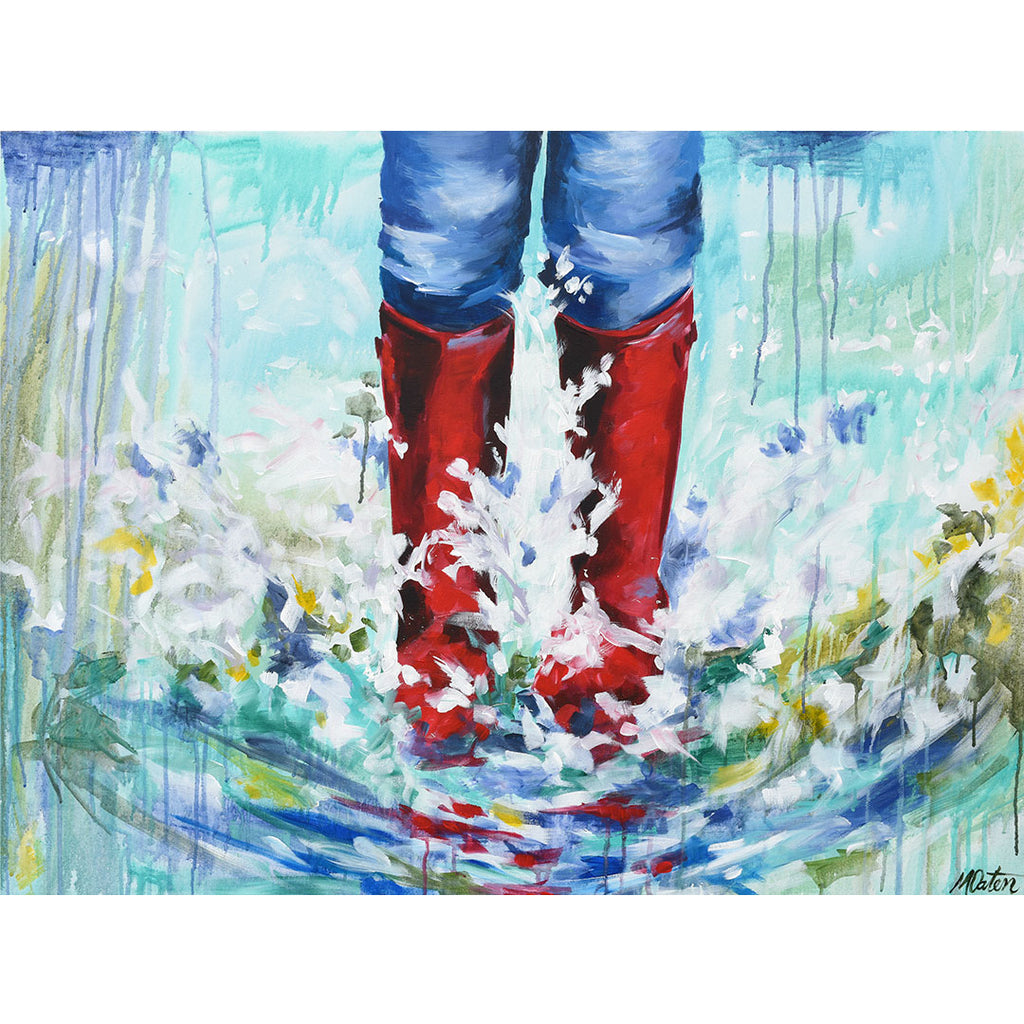 Rain Boots - Fine Art Print